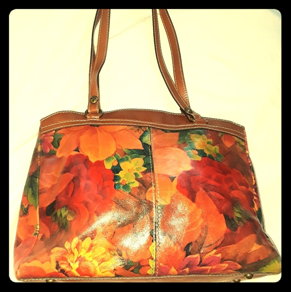 Patricia Nash Italian leather handbag